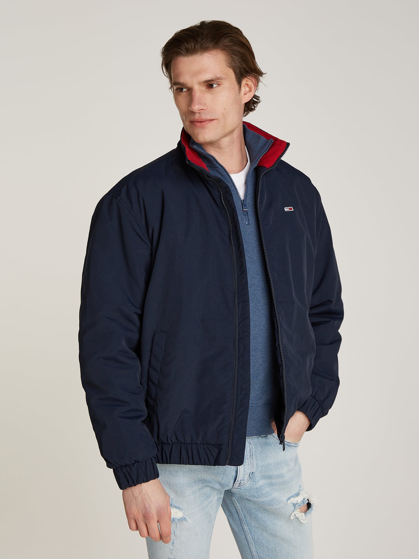 Tommy Jeans Essential Padded Jacket - Dark Night Navy