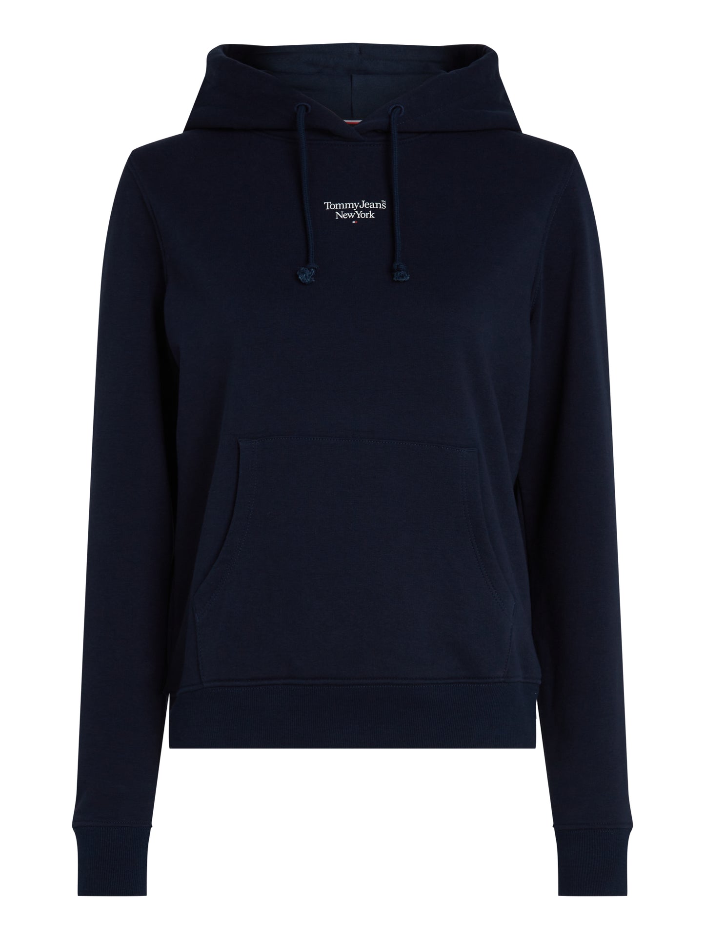 Tommy Jeans - Essential Logo Regular Hoodie - Navy