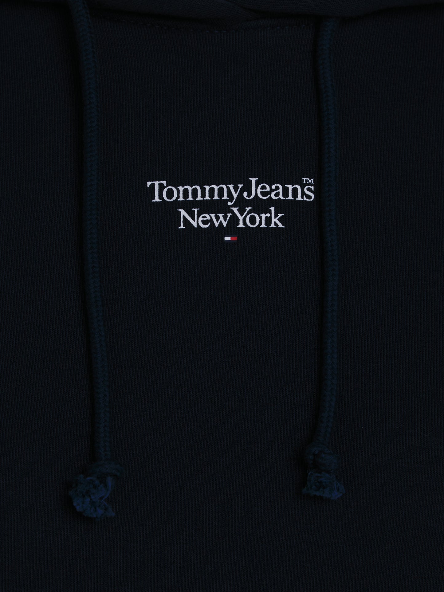 Tommy Jeans - Essential Logo Regular Hoodie - Navy