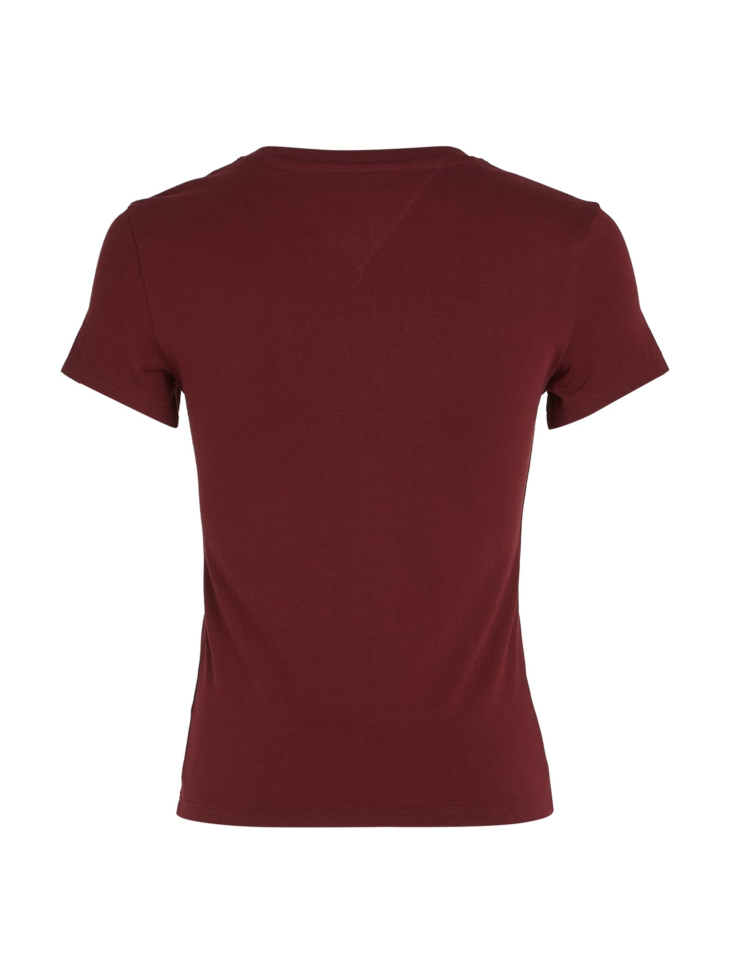 Tommy Jeans - Slim Essential Logo T-Shirt - Deep Rouge