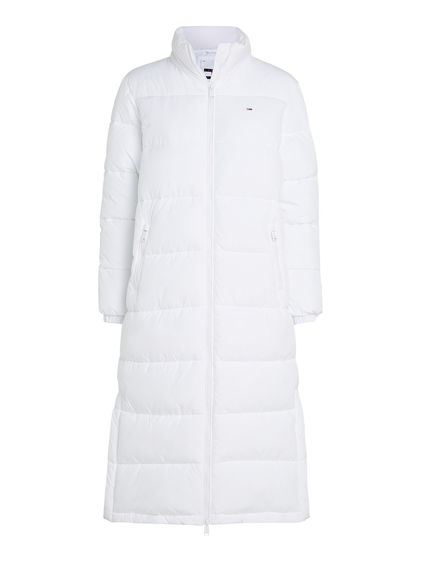 Tommy Jeans - Maxi Essential Puffer Longline Coat - White