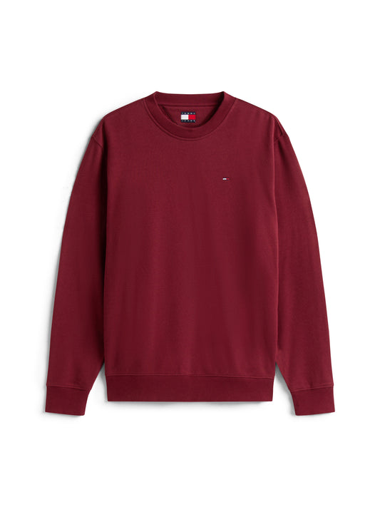 Brushed Fleece Sweatshirt - Red Wine