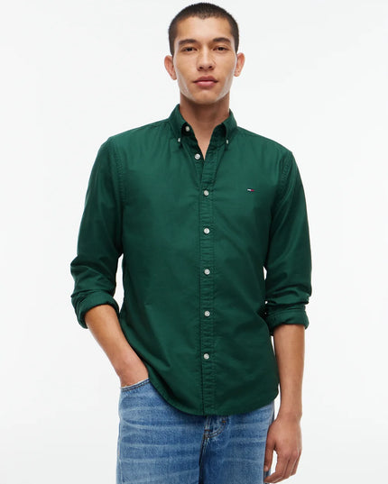 TJM Regular Oxford Shirt - Velvet Green