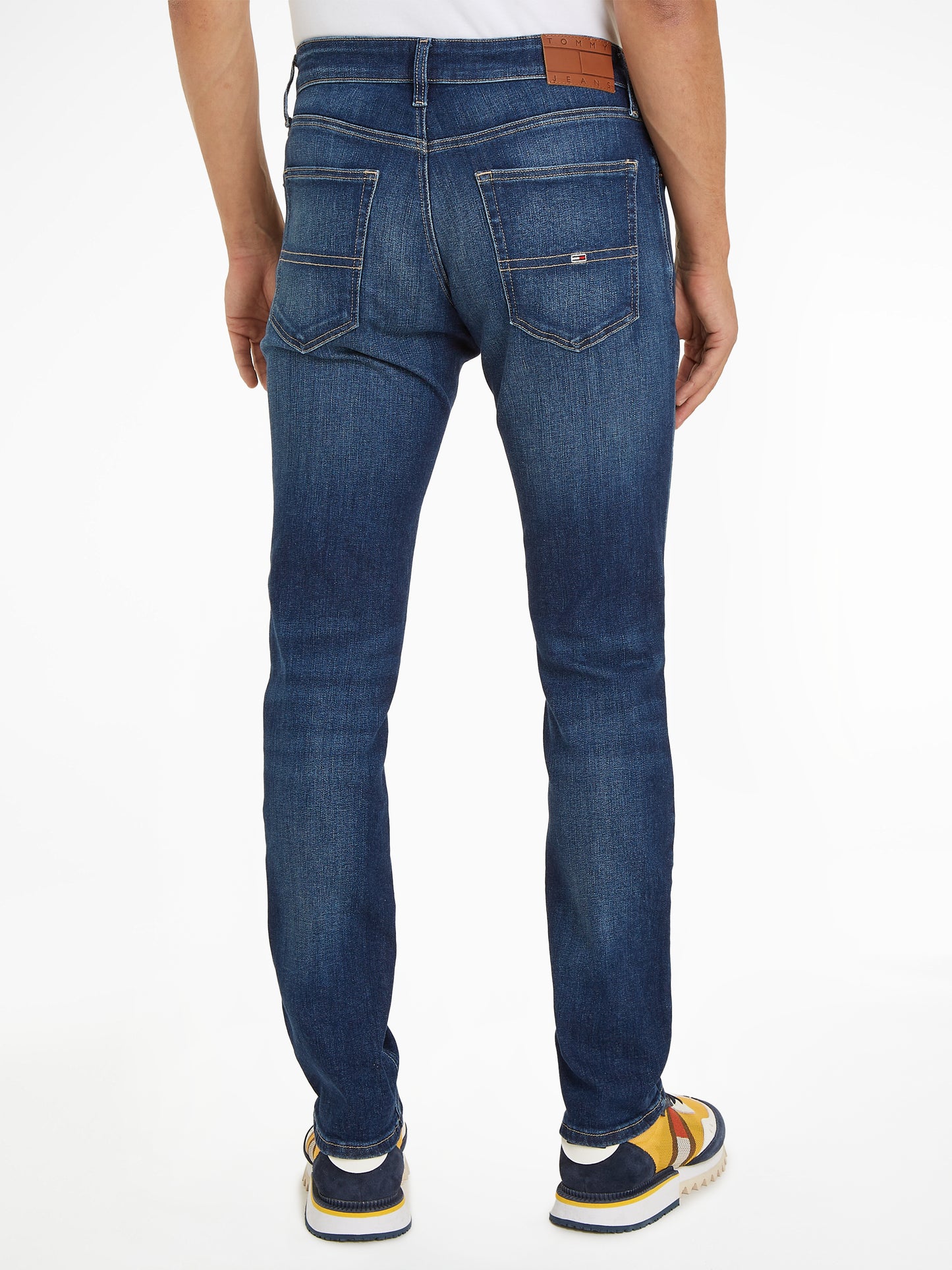 Tommy Jeans Mens Slim Scanton Jean in 2024 Denim Dark