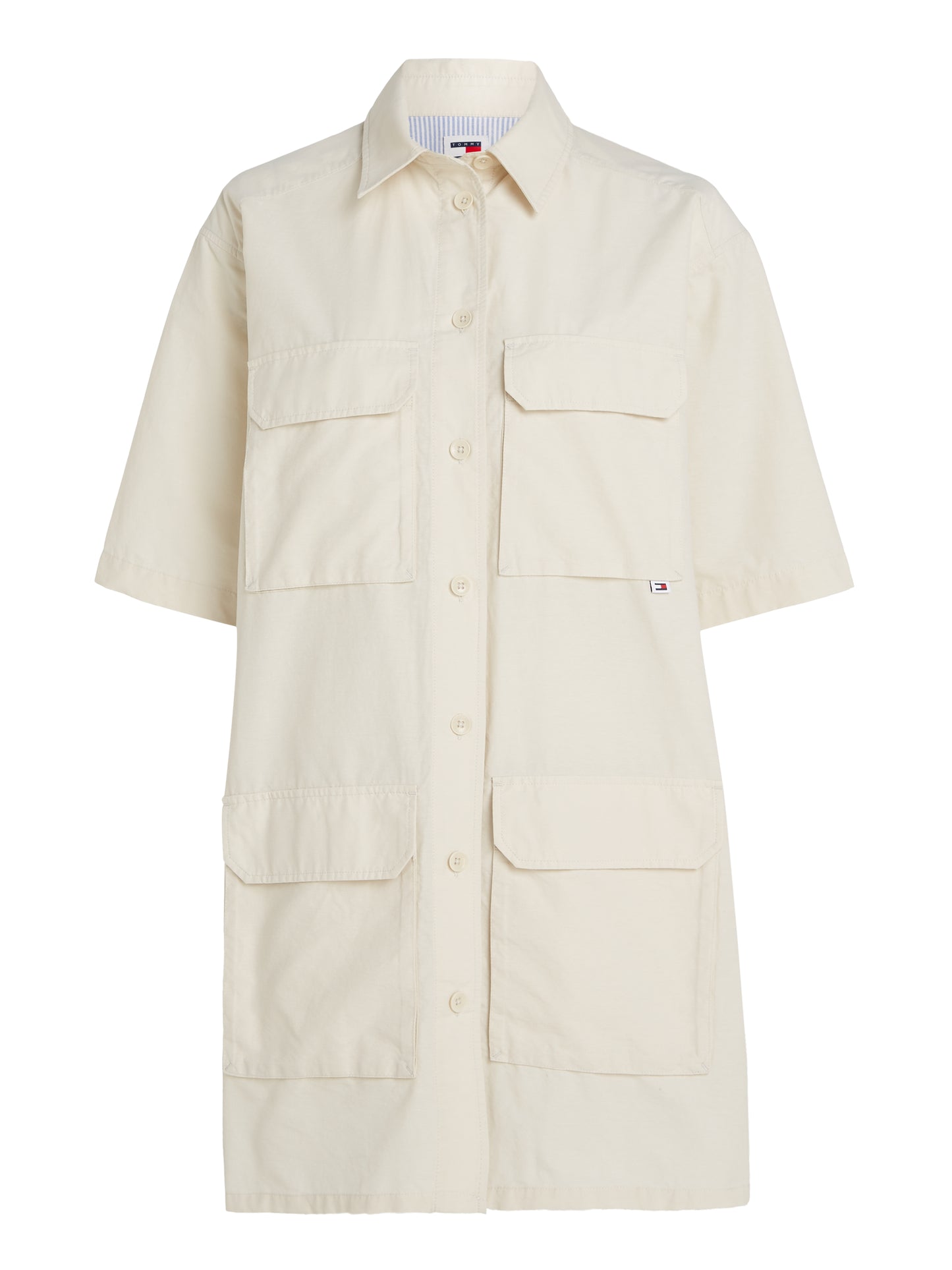 TOMMY JEANS TJM CARGO SHIRT DRESS