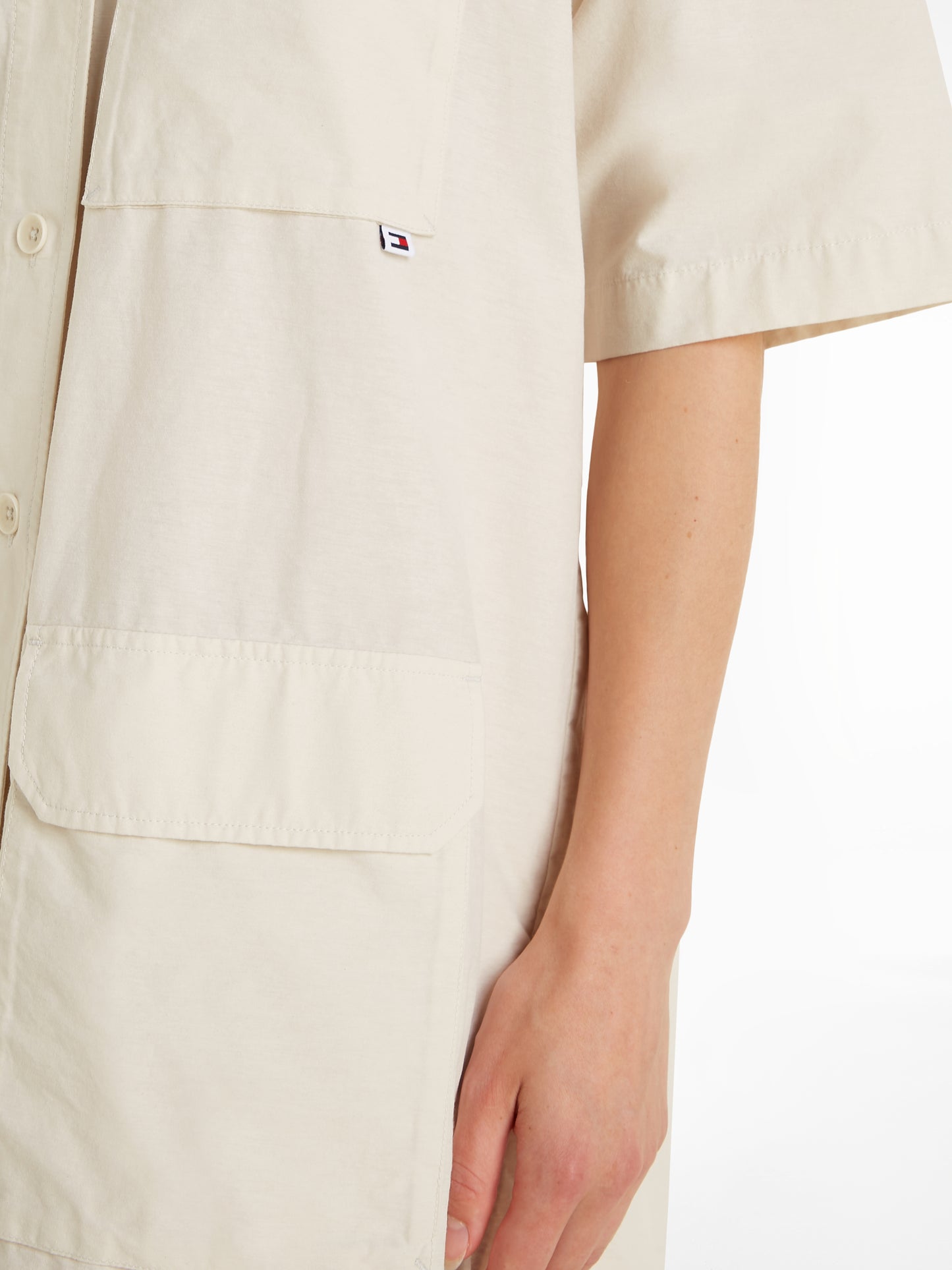 TOMMY JEANS TJM CARGO SHIRT DRESS