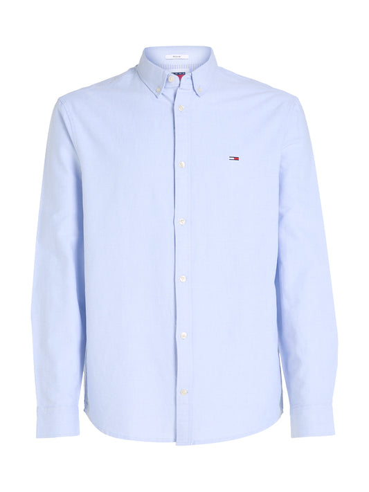Tommy Jeans TJM Entry Regular Oxford Shirt - Moderate Blue