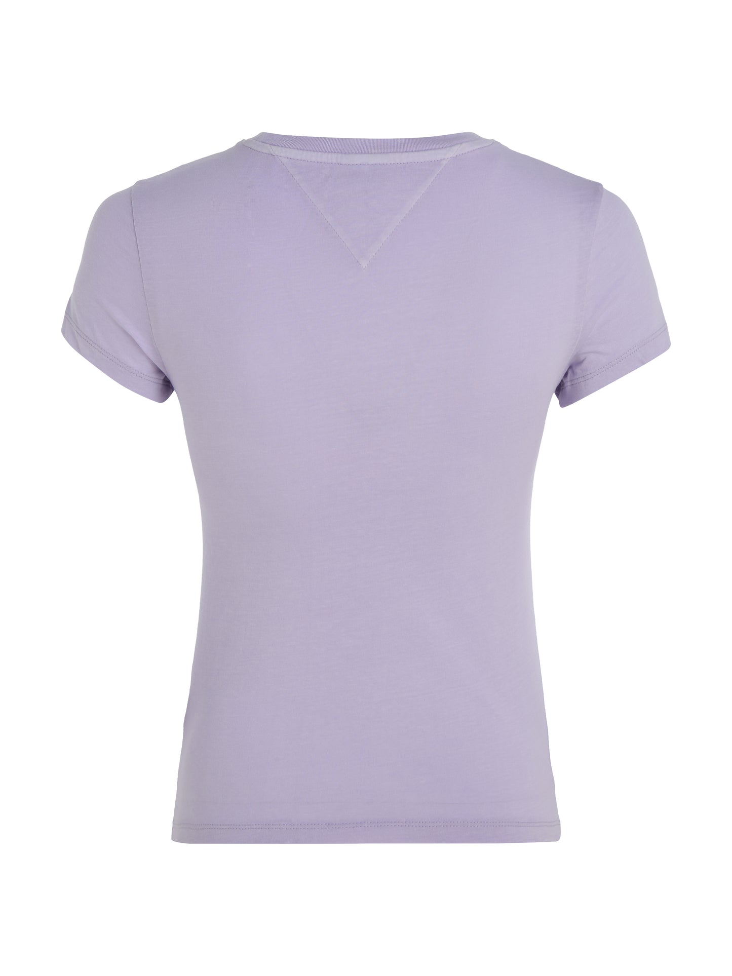 Tommy Jeans Slim Tonal Linear Logo T-Shirt - Lavender Flower