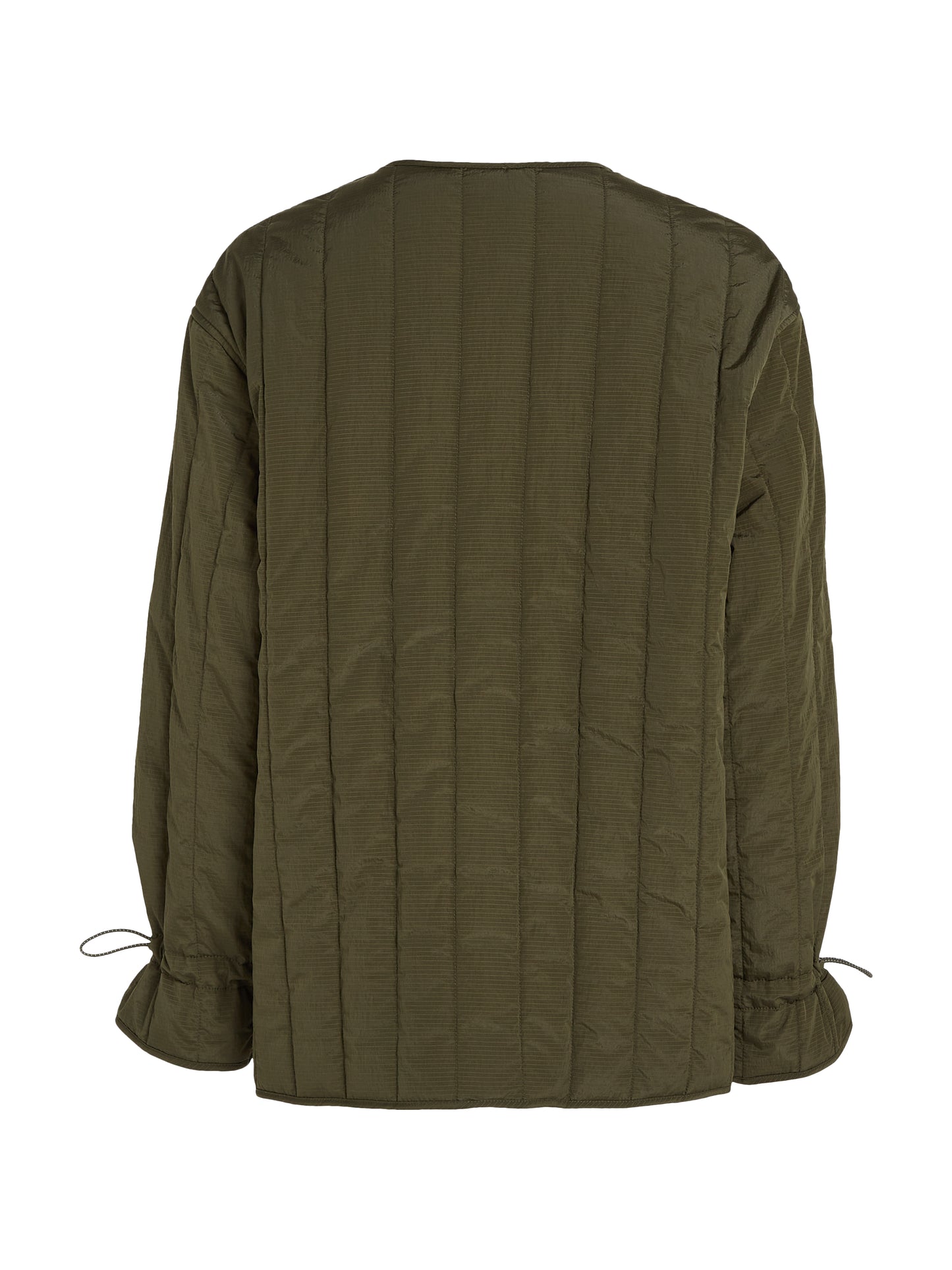 TJW Vertical Quilted Jacket - Fatigue Green