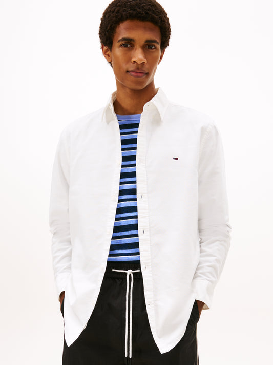 Regular Fit Oxford Shirt - White