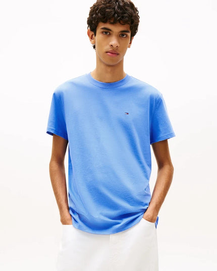 Slim Jersey Tee in Westside Blue