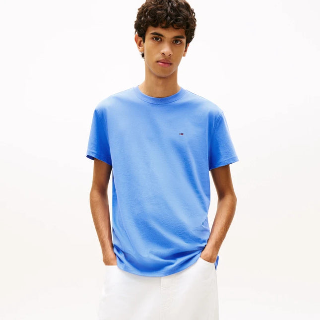 Slim Jersey Tee in Westside Blue