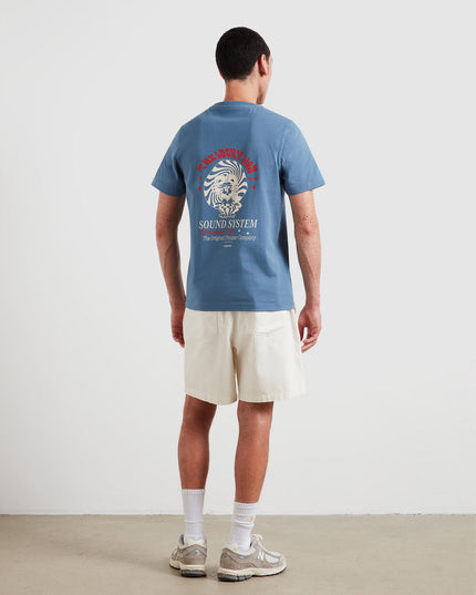 Morween Graphic T-Shirt In Blue Tide