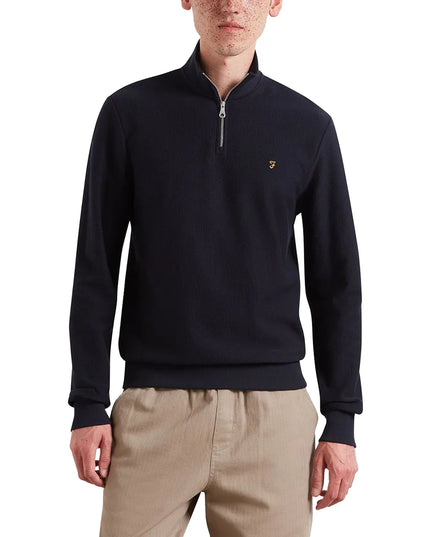 Conrad 1/4 zip in True Navy