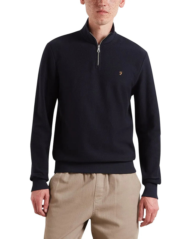 Conrad 1/4 zip in True Navy