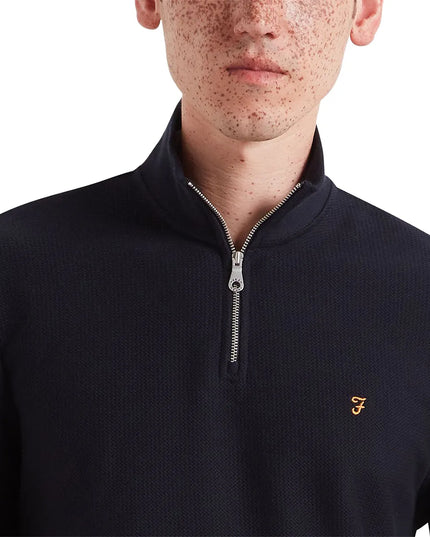 Conrad 1/4 zip in True Navy