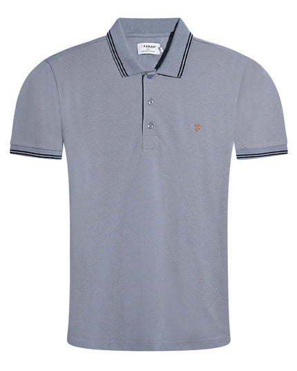 Bowes Tipping Polo in Icelandic Blue
