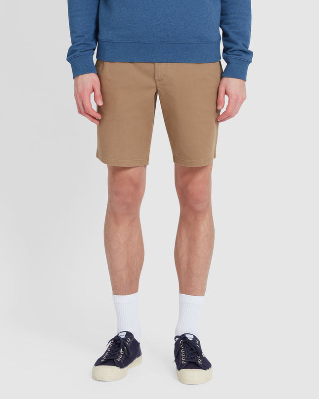 Hawk Chino Shorts In Beige