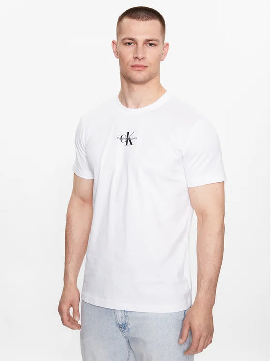 CALVIN KLEIN Cotton Monogram T-Shirt