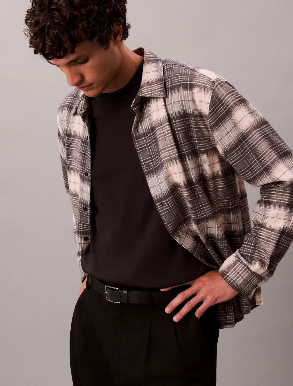 Calvin Klien Brushed Cotton Overshirt