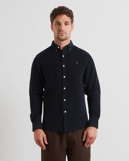 Maverick
Regular Fit Cord Shirt In True Navy