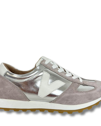 Drilleys Seventy Two Sporty Sneakers - Metallic Silver