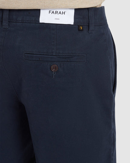 Hawk Chino Shorts In True Navy