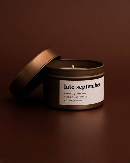 Late September | Rose Gold Nook Tin