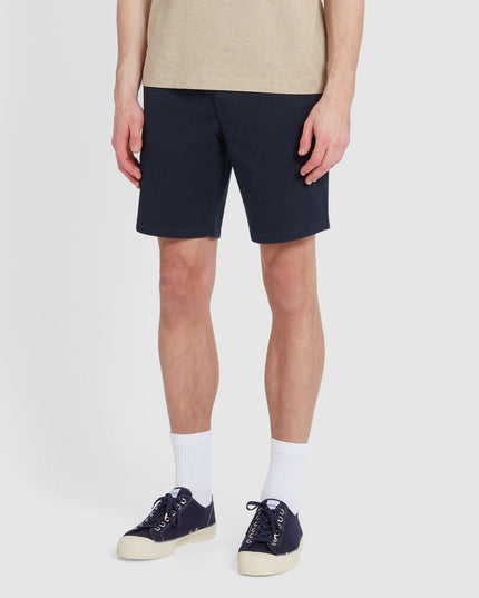 Hawk Chino Shorts In True Navy