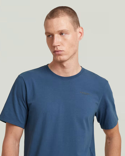 Slim Base Tshirt - Rank Blue