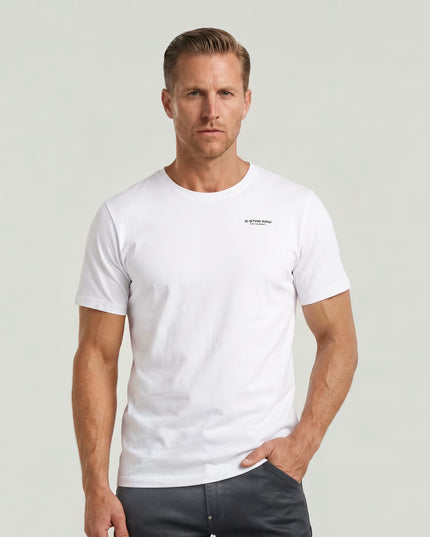 Gstar Slim Base T-Shirt - White