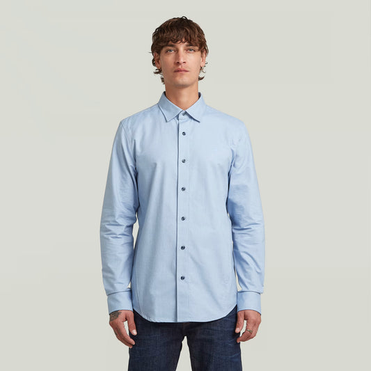 Uniform Slim Shirt - Deep Wave