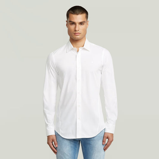 Uniform Slim Shirt - White