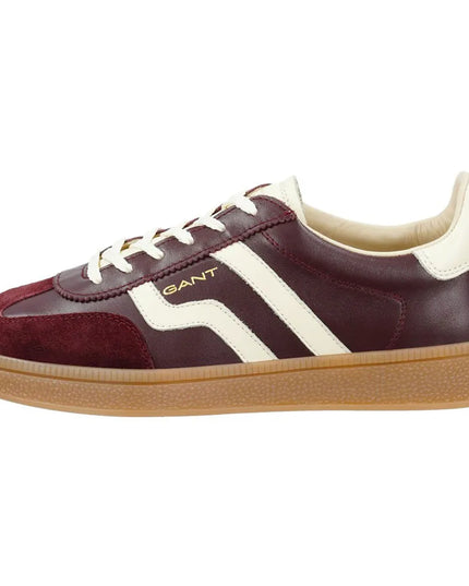 Cuzima Leather Sneaker - Port Wine