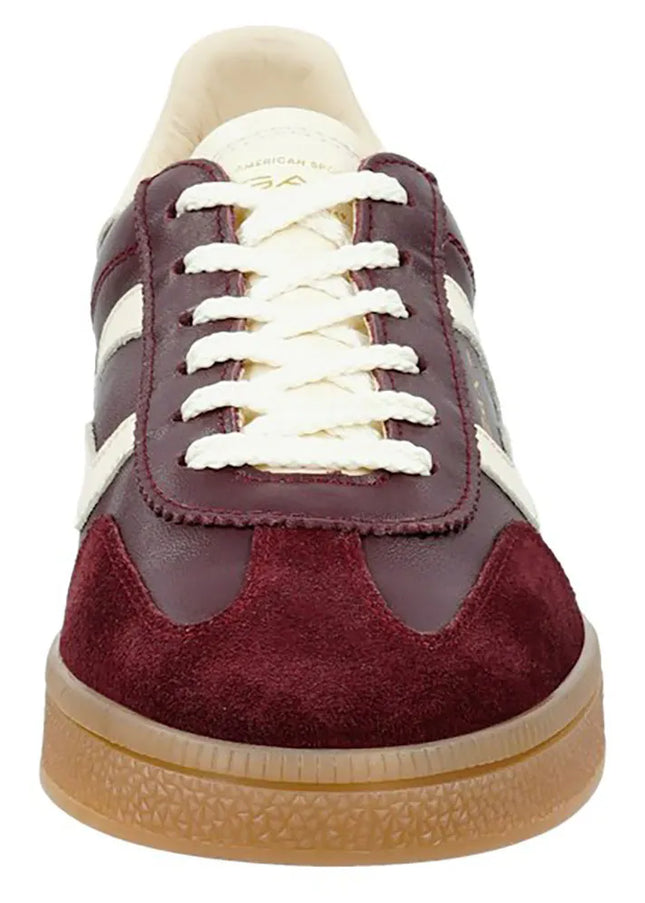 Cuzima Leather Sneaker - Port Wine