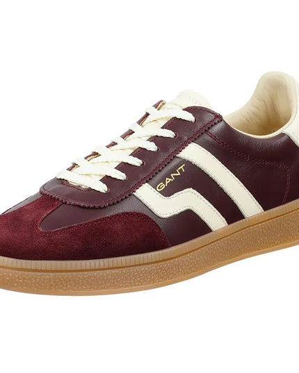 Cuzima Leather Sneaker - Port Wine