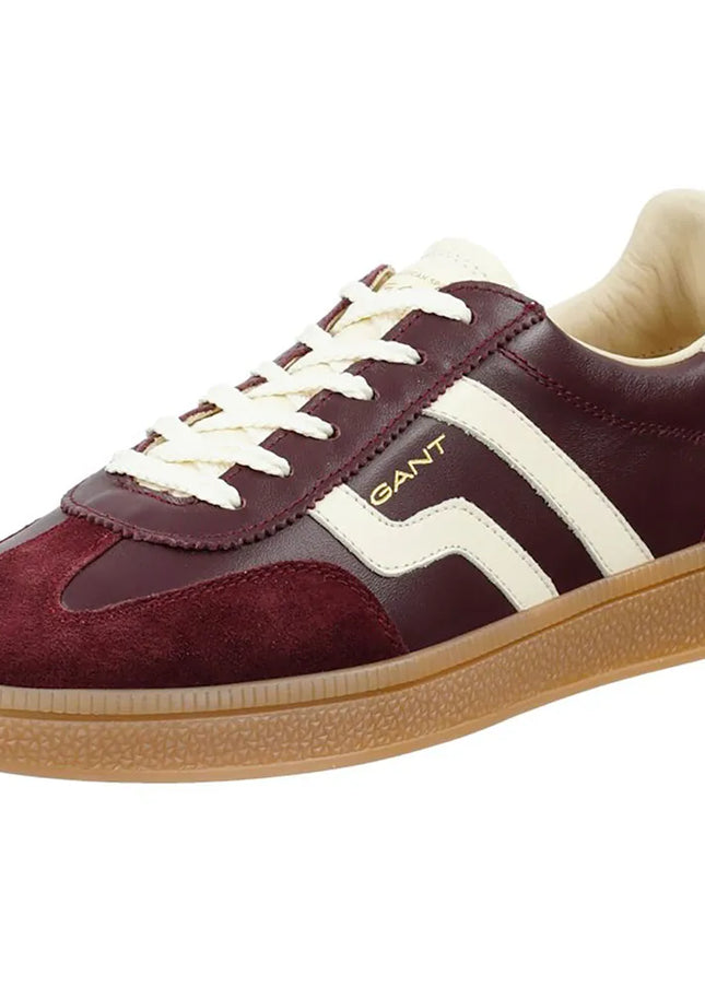 Cuzima Leather Sneaker - Port Wine