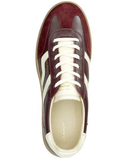 Cuzima Leather Sneaker - Port Wine