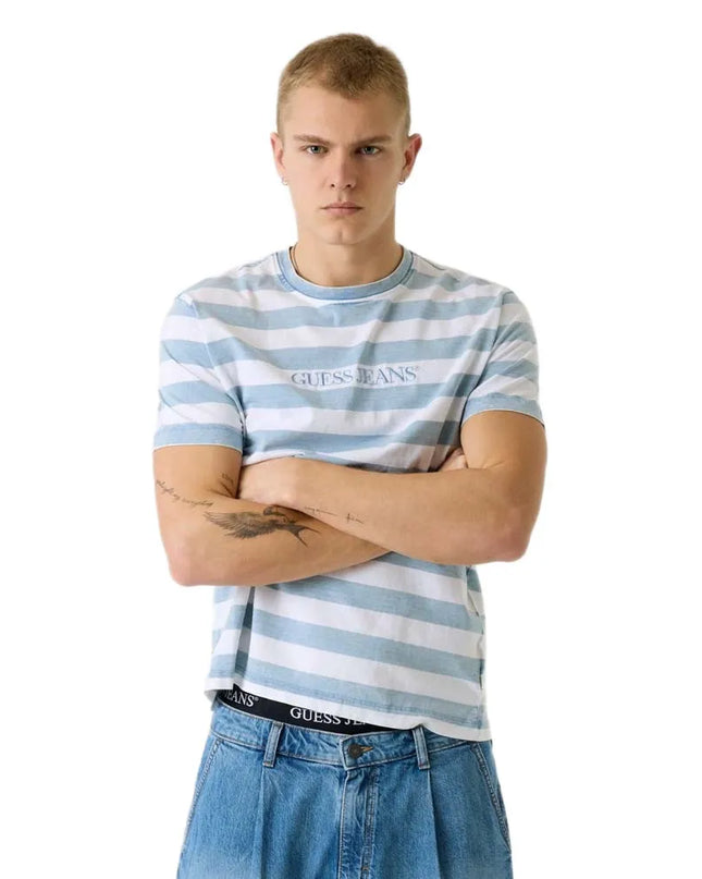Guess Jeans Striped Logo t-shirt