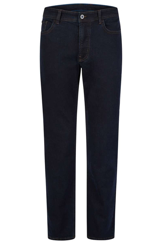 Hattric Dynamic content jean in Blue Black