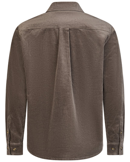 Cordury Overshirt - Brown