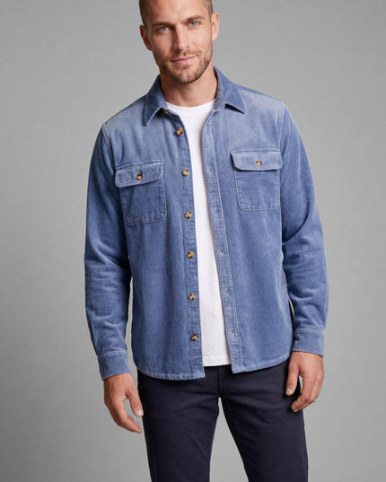 Corduroy Overshirt - Blue