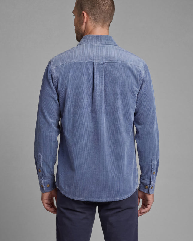 Corduroy Overshirt - Blue
