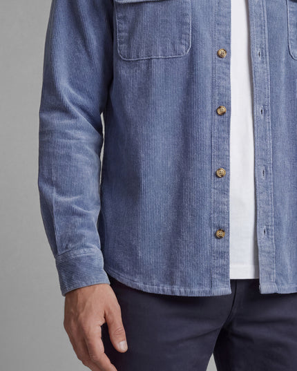Corduroy Overshirt - Blue
