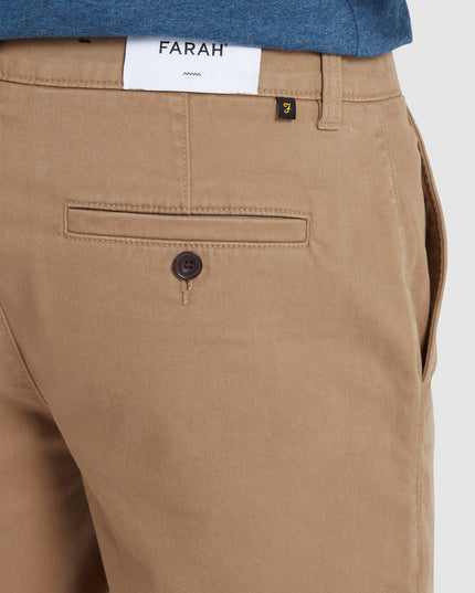 Hawk Chino Shorts In Beige