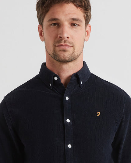 Maverick
Regular Fit Cord Shirt In True Navy
