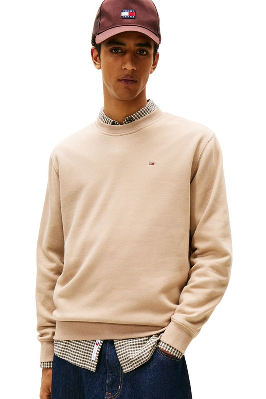 Brushed Fleece Sweatshirt - Coastal Taupe