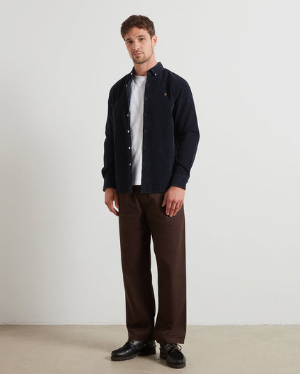 Maverick
Regular Fit Cord Shirt In True Navy
