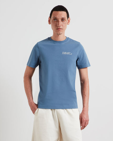 Morween Graphic T-Shirt In Blue Tide