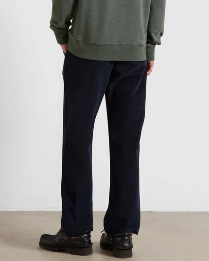 Roachman Regular Fit Cord Trousers - True Navy